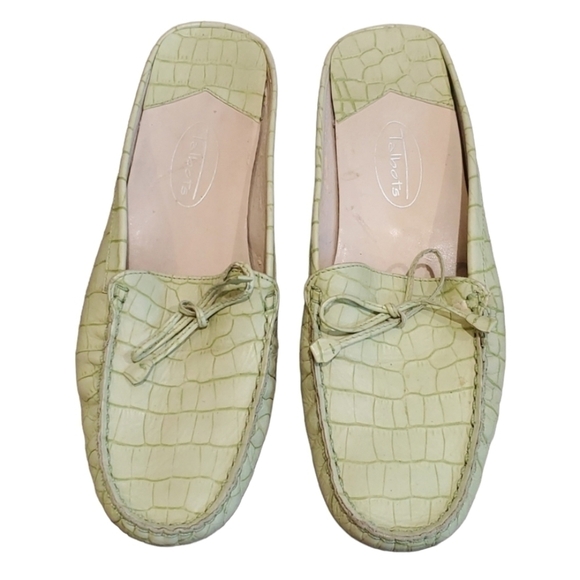 Talbots crocs style moccasin loafer flat shoes sz 5.5 - Picture 1 of 14